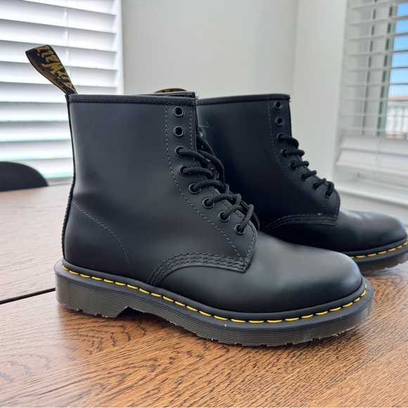 Dr. Martens Shoes - Dr. Martens Black Lace-Up Boots